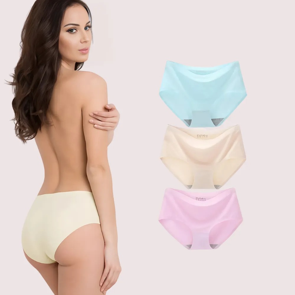 Women’s Silky Soft Seamless Panties (4 Pack)